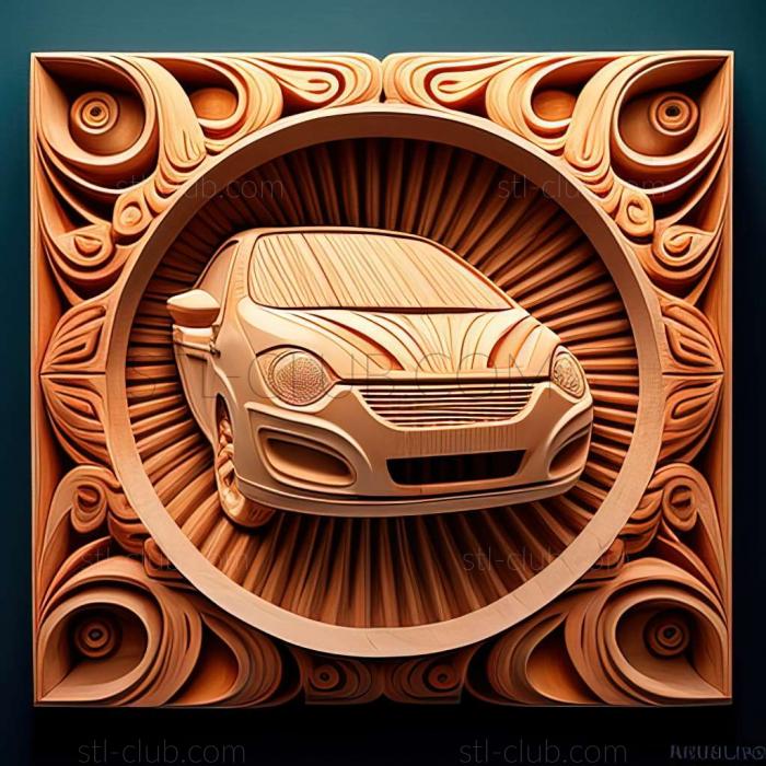 3D мадэль Fiat Linea (STL)